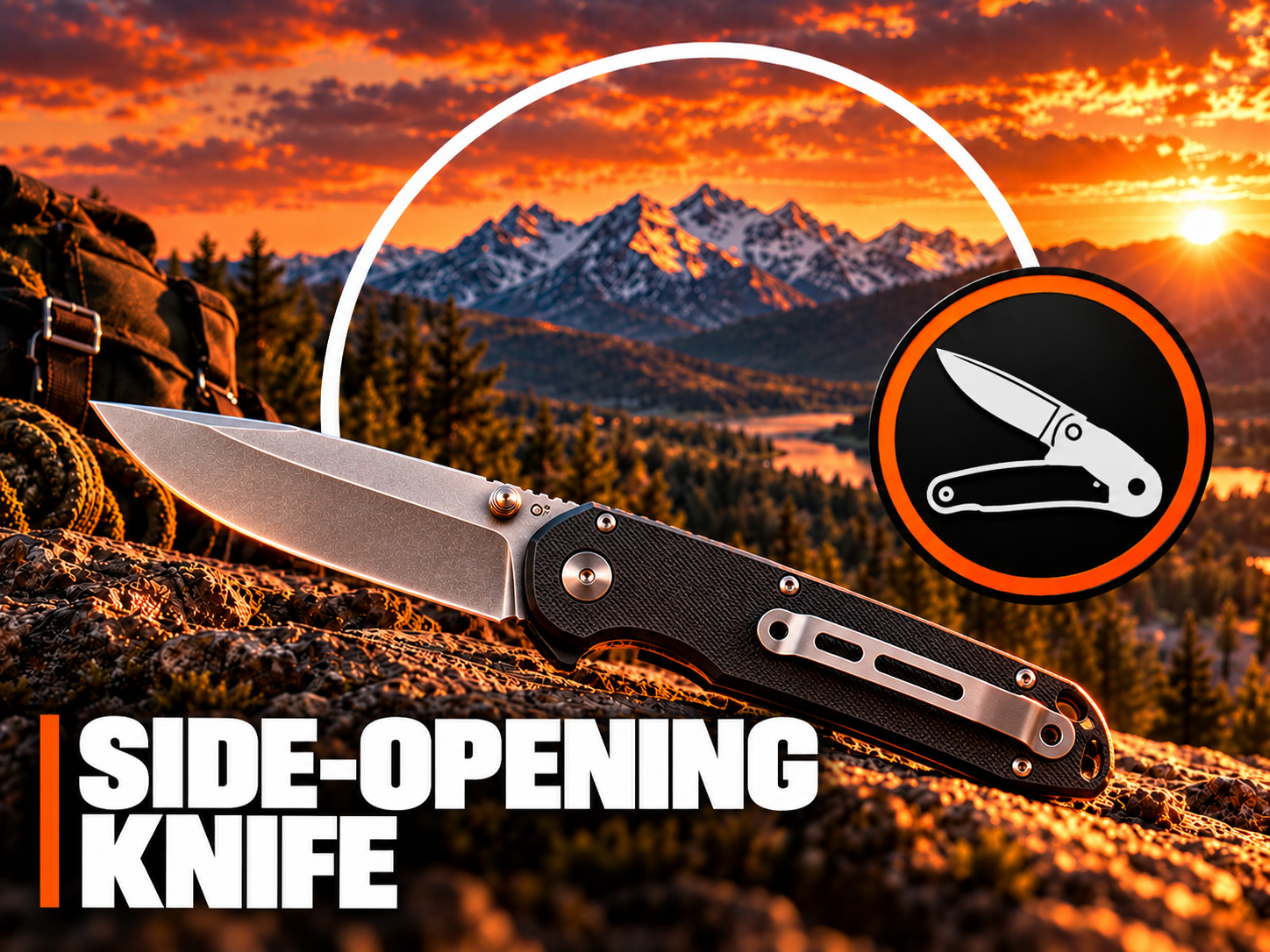 Side Opening Automatic Knife
