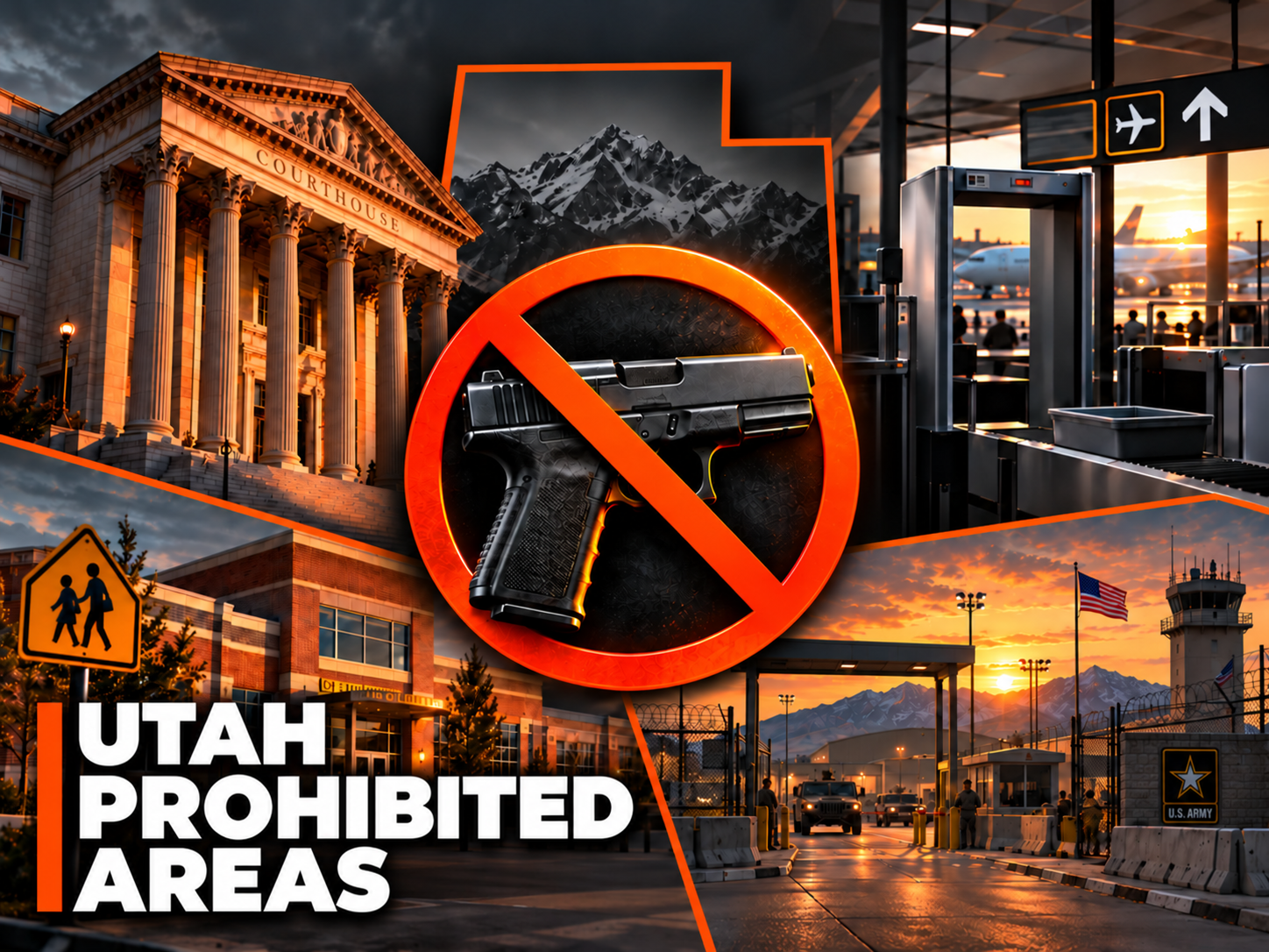 Utah Prohibited Areas